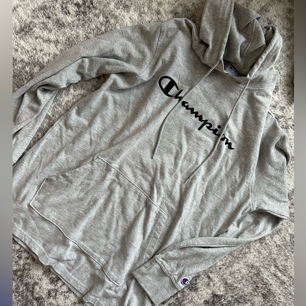 Nwot Champion Cotton Lightweight Hoodie